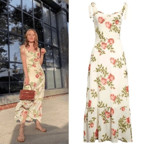 Reformation Dresses & Skirts - Reformation Nikita Midi Dress In Jolie Floral - 6